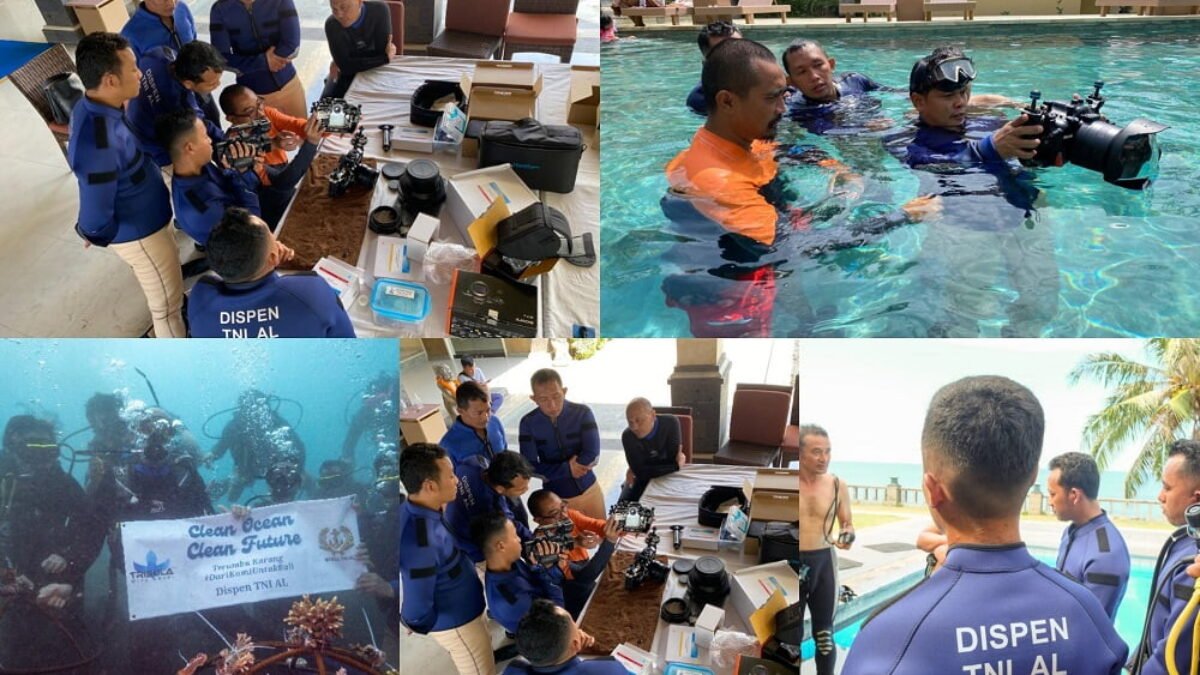 TNI AL Laksanakan Pelatihan Underwater Camera