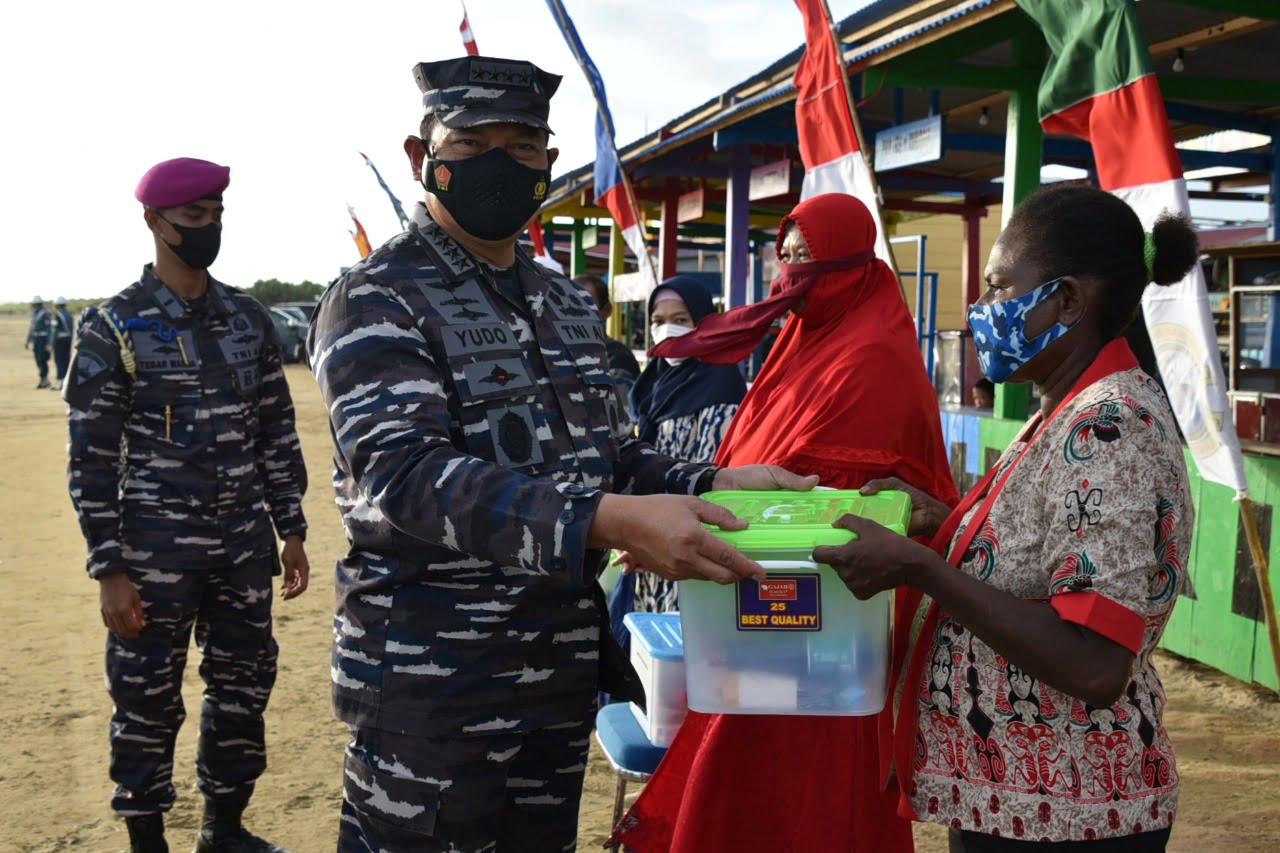 Kasal Sambangi KBN Merauke, Tinjau Pemberdayakan Potensi Pesisir