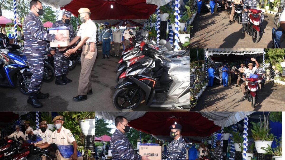 Kasal Hadiahi 15 Motor Untuk Prajurit Berdedikasi Tinggi di Tual Kasal Hadiahi 15 Motor Untuk Prajurit Berdedikasi Tinggi di Tual