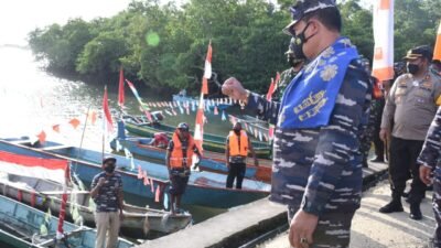 Kasal Resmikan Dian Darat Maluku Tenggara Jadi Kampung Bahari Nusantara