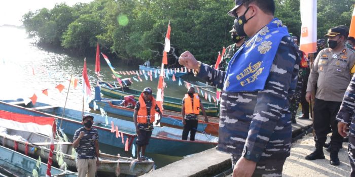 Kasal Resmikan Dian Darat Maluku Tenggara Jadi Kampung Bahari Nusantara