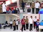 Jokowi Tinjau Vaksinasi Di Kampung Rambutan, Pelabuhan Tanjung Priok Serta Pelabuhan Sunda Kelapa