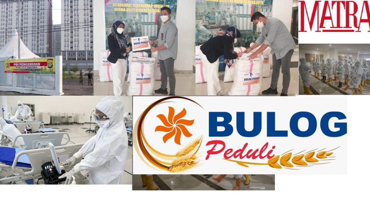 BULOG Peduli Covid-19, Gelontorkan APD Ke Wisma Atlet