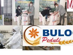 BULOG Peduli Covid-19, Gelontorkan APD Ke Wisma Atlet