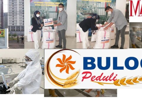 BULOG Peduli Covid-19, Gelontorkan APD Ke Wisma Atlet