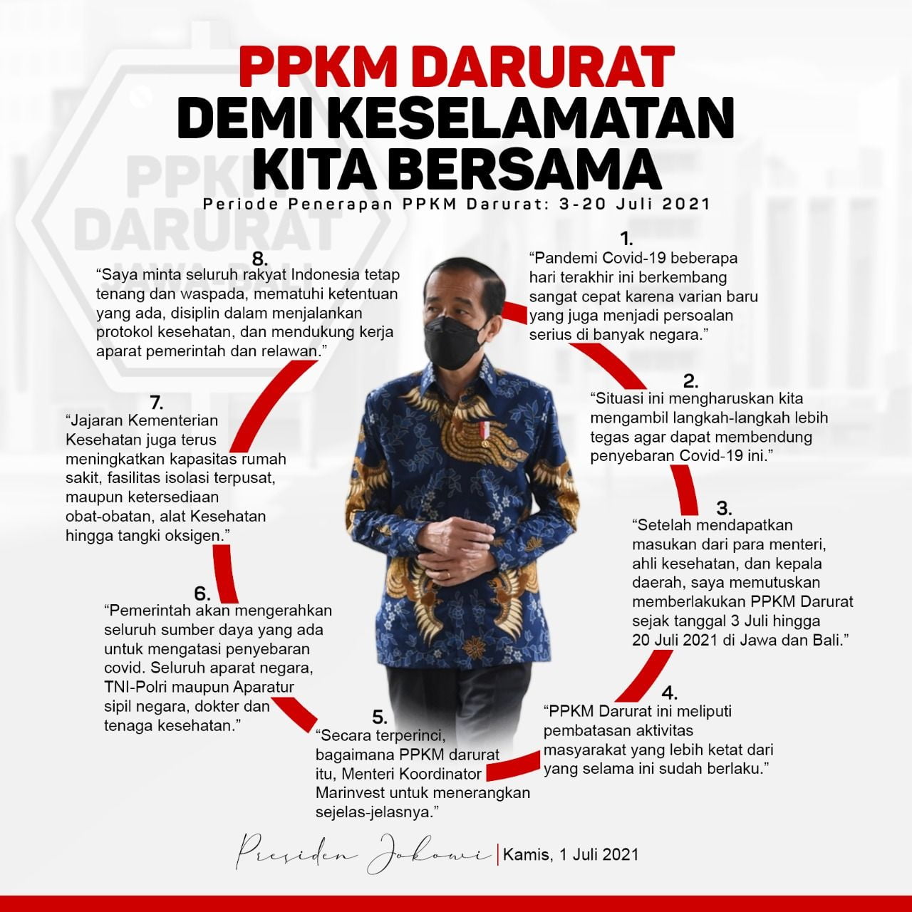 Jokowi Ingatkan Sense Of Crisis’ Di Semua Kementerian/Lembaga Juga Para Pemimpinnya!