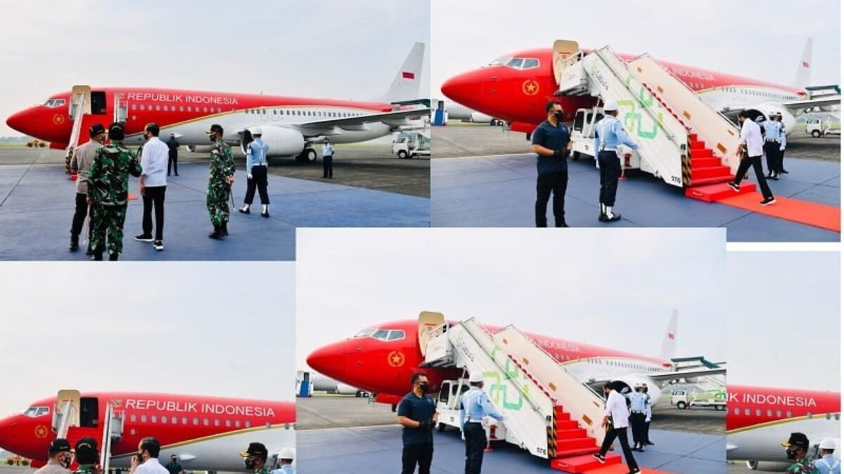 Pesawat Kepresidenan Sudah Berwarna Merah Putih, Keren Pesawat Kepresidenan Sudah Berwarna Merah Putih, Keren
