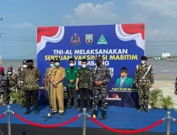 Serbuan Vaksinasi Masyarakat Maritim di TPI Rembang