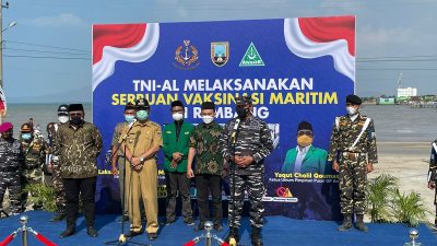 Serbuan Vaksinasi Masyarakat Maritim di TPI Rembang