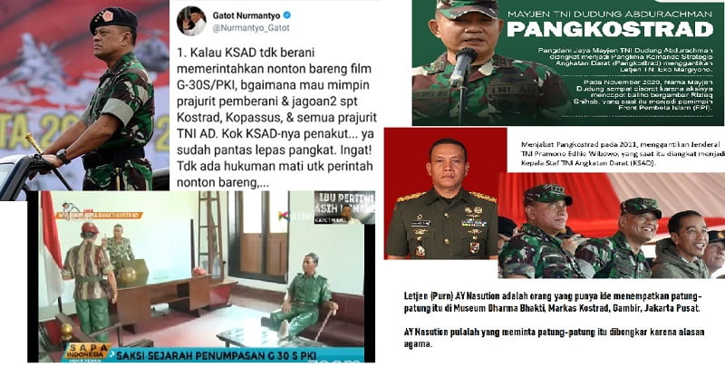 TNI AD Di Masa Jokowi Disusupi PKI?