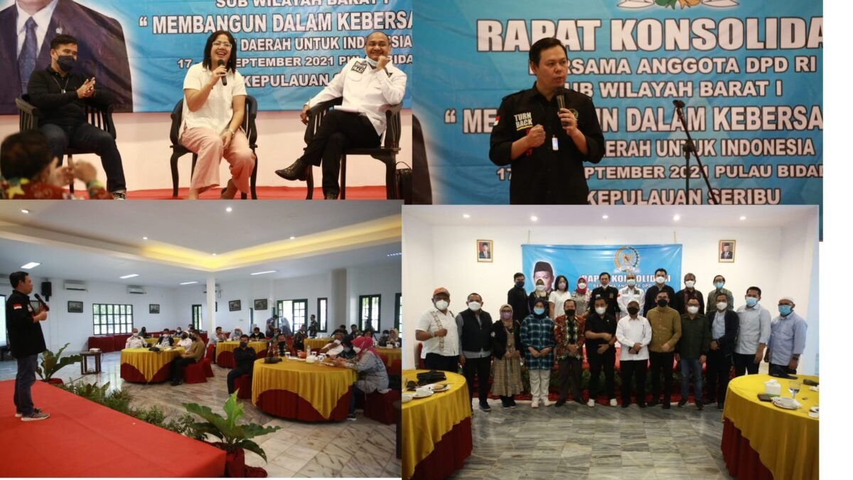 Senator SeWilayah Sumatera Kumpul di Pulau Seribu,  Bahas Apa?