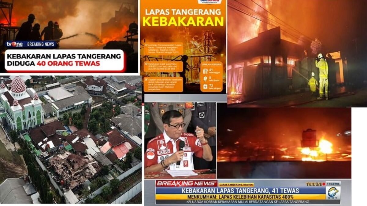 Kebakaran Lapas Tangerang dan Kerugian Negara Akibat Penyalah Guna Dipenjara Kebakaran Lapas Tangerang dan Kerugian Negara Akibat Penyalah Guna Dipenjara