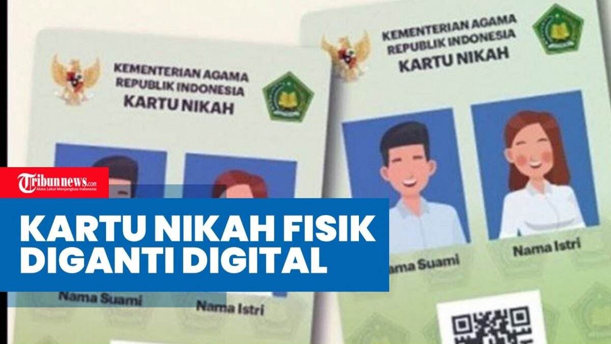 Kartu Nikah Fisik Ditiadakan, Banyak di Klik Portalnya Anak Muda Kartu Nikah Fisik Ditiadakan, Banyak di Klik Portalnya Anak Muda