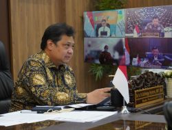 Wawancara Airlangga Hartarto, Usai Konferensi Pers Virtual Evaluasi PPKM