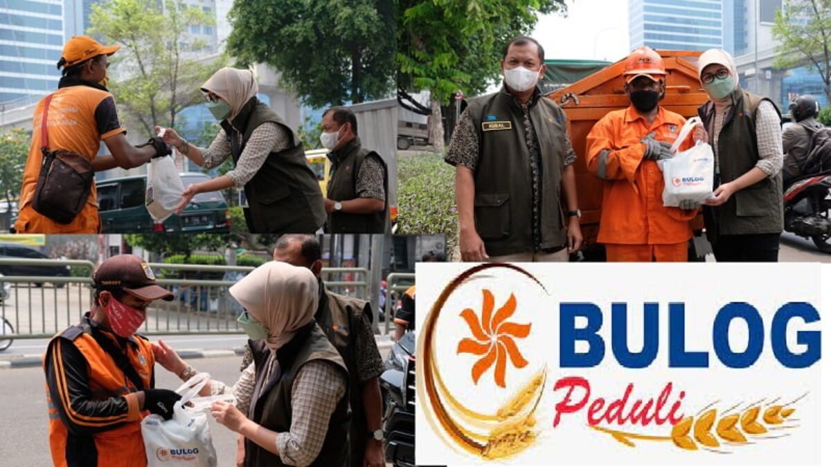 BULOG Peduli Sambangi Pasukan Oranye Jakarta BULOG Peduli Sambangi Pasukan Oranye Jakarta