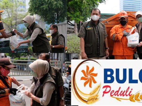 BULOG Peduli Sambangi Pasukan Oranye Jakarta
