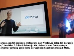 Facebook Berubah Nama Menjadi Metaverse, Ini Penjelasannya