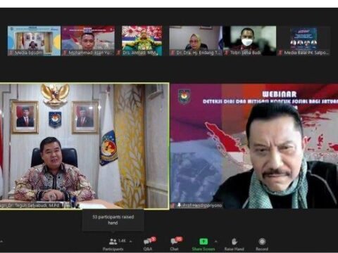 Satpol PP Sebagai Garda Depan Cegah Covid, Dibahas Mantan Kepala BIN Dan Kemendagri, Ada Apa?