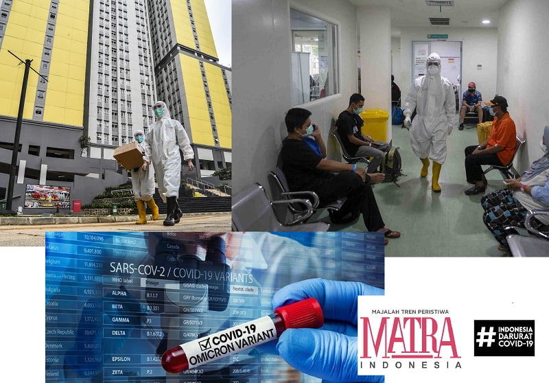 Varian Omicron Di Indonesia Ditemukan di Wisma Atlet