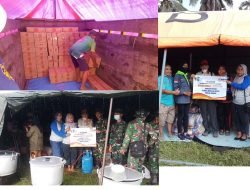 Menanggapi Bencana Erupsi Gunung Semeru, BULOG Peduli Bergerak Cepat