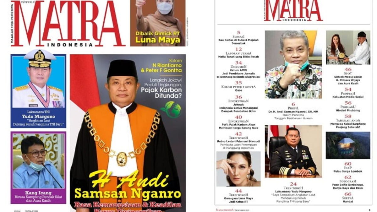 Majalah MATRA edisi cetak Desember 2021, Di Gramedia Digital dan My Edisi Majalah MATRA edisi cetak Desember 2021, Di Gramedia Digital dan My Edisi