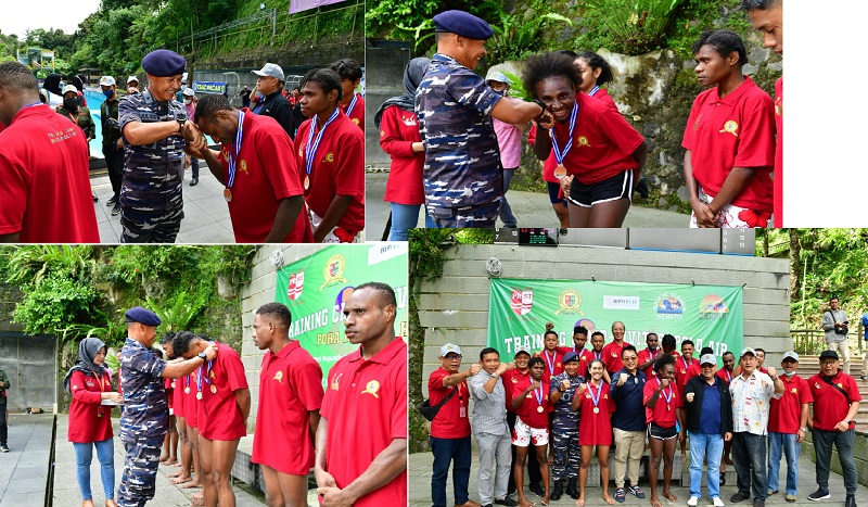 Final Invitasi Polo Air di Stadium Aquatik Seruni Puncak Bogor