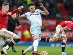 Man Utd Versus West Ham Berjalan Sengit dan Ketat, Gol Jelang Bubar