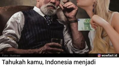 Indonesia Nomer Dua Terbanyak Sugar Daddy, Banyak Gadun, Versi Sebuah Situs Kencan Terkemuka