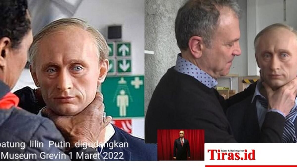 Patung Lilin Presiden Rusia Vladimir Putin Diganti Presiden Ukrania? Patung Lilin Presiden Rusia Vladimir Putin Diganti Presiden Ukrania?