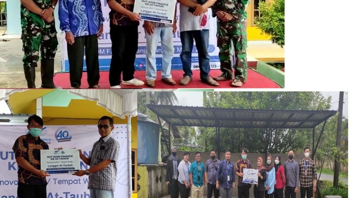 Renovasi MCK/ Tempat Wudhu: Program CSR WOM Finance Renovasi MCK/ Tempat Wudhu: Program CSR WOM Finance