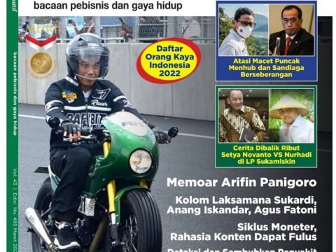 Daftar Orang Kaya Repost Majalah Eksekutif edisi Cetak Maret 2022