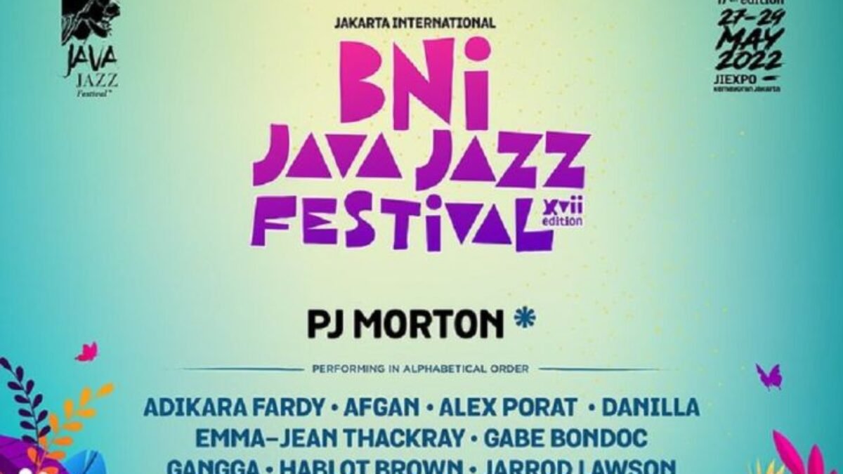 Java Jazz Festival (JJF) Digelar Mei 2022 di JIExpo Kemayoran, Jakarta