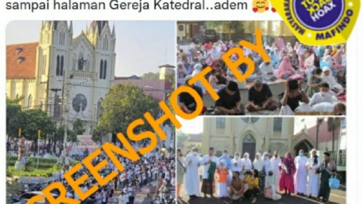Sholat Ied di Mesjid Istiqlal 300 ribu Orang Meluber