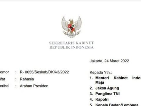 Jokowi Beri Pesan Rahasia ke Pejabat Untuk Lebaran 2022 ini