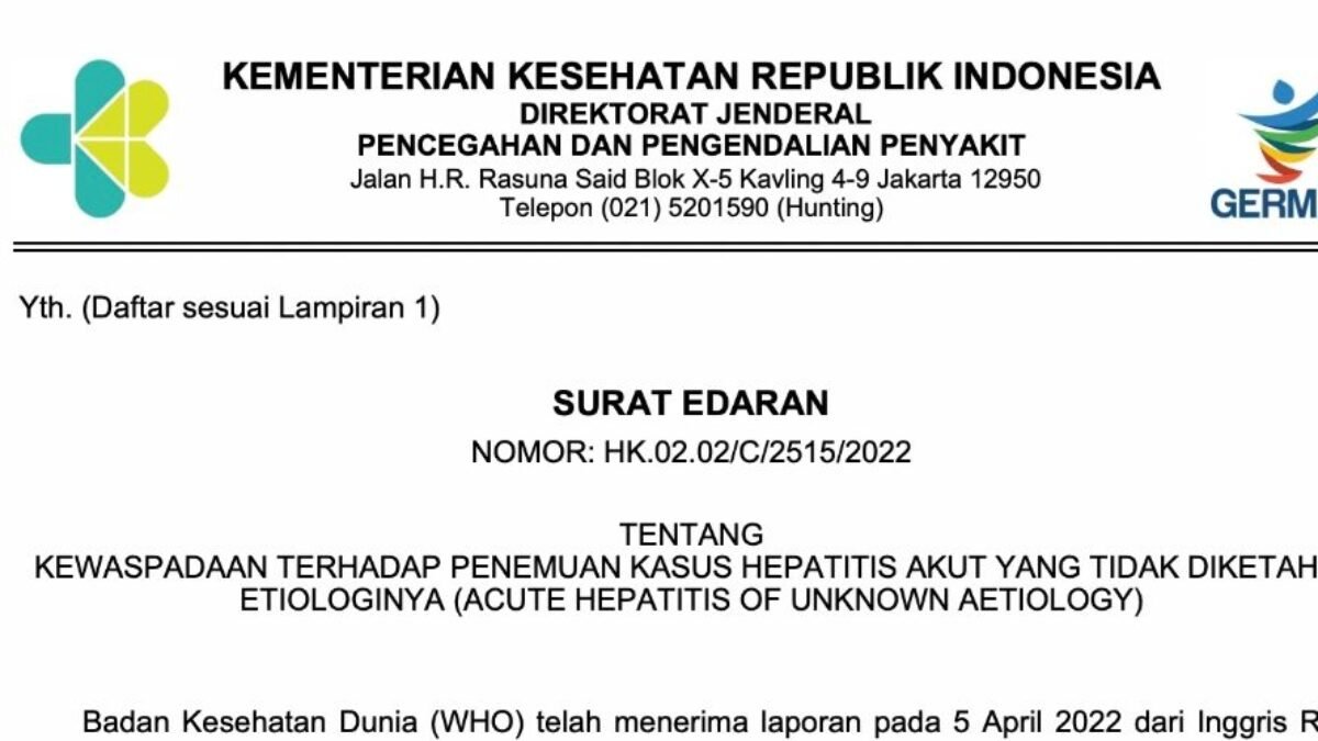 Kemenkes Tentang Penyakit Misterius Pasca Lebaran 2022, Klik ini Kemenkes Tentang Penyakit Misterius Pasca Lebaran 2022, Klik ini