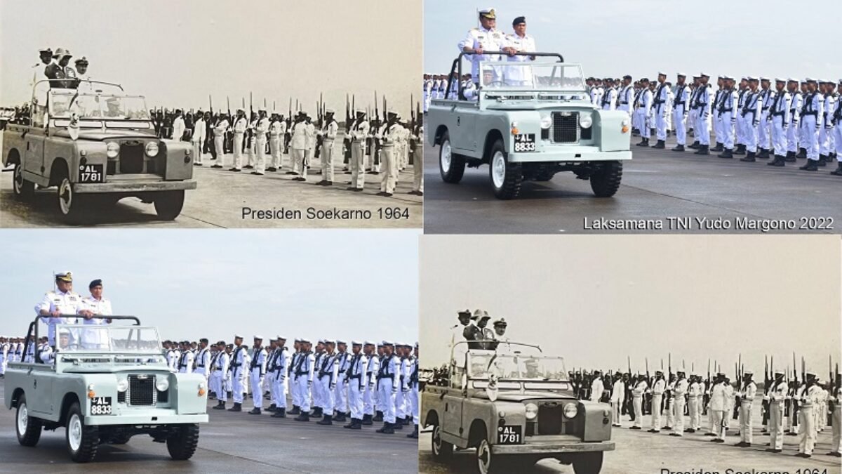 Dejavu, Kasal Gunakan Kendaraan Irup Soekarno di HUT Penerbal Dejavu, Kasal Gunakan Kendaraan Irup Soekarno di HUT Penerbal