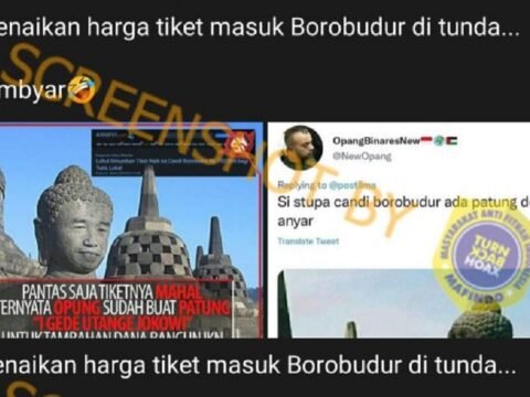 Tiket Masuk Candi Borobudur Naik Karena Patung ‘I Gede Utange Jokowi’