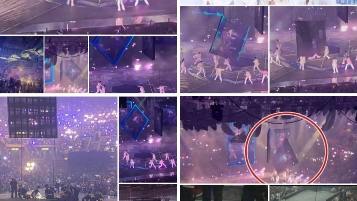 Ketiban TV Besar, Penampilan Boyband Cantopop Mirror Berhenti Ketiban TV Besar, Penampilan Boyband Cantopop Mirror Berhenti