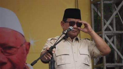 Prabowo Subianto Bikin Pengakuan: Air Mata Saya Keluar