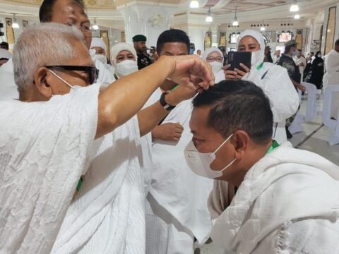 Ibadah Haji Makin Istimewa, Wapres Potong Rambut Kasal