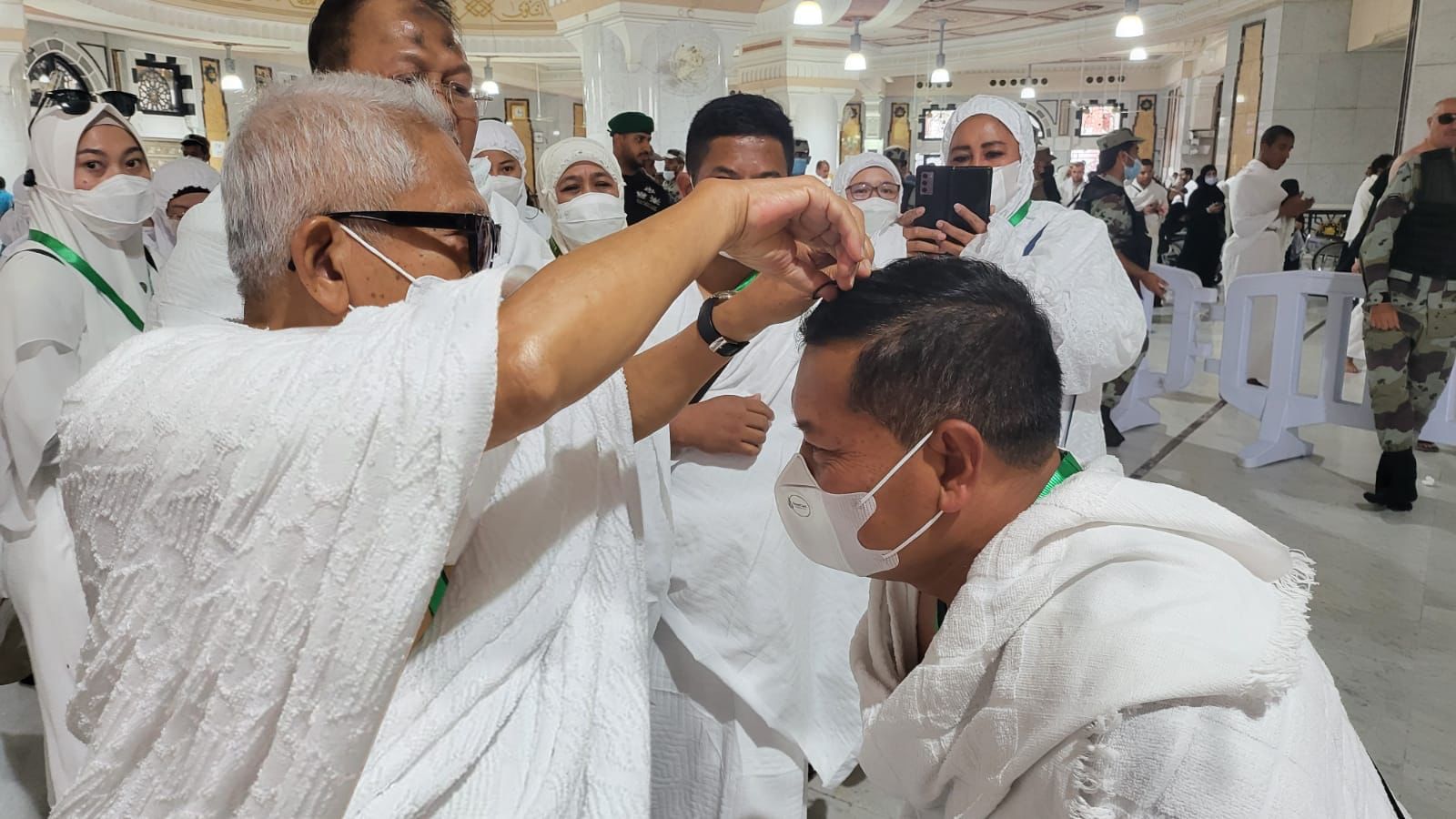 Ibadah Haji Makin Istimewa, Wapres Potong Rambut Kasal