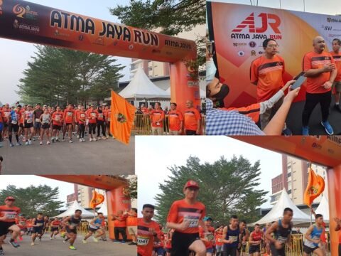 850 Warga Jabodetabek Berlari Sambil Berdonasi Dalam ATMA JAYA Run 2022