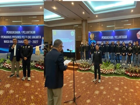 Erwin Suryadi Dilantik Jadi Ketua Pelti DKI, Fokus Bina Atlet Muda