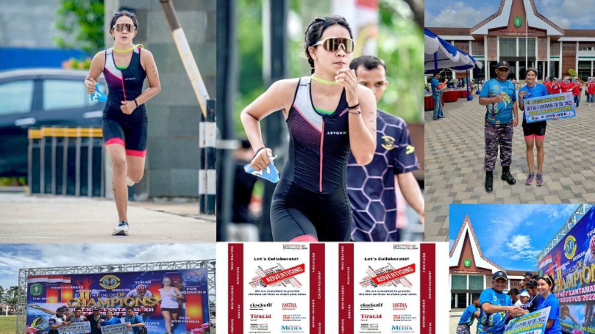 Serda Vanya Si Kowal Tangguh, Tempati Urutan Ke-6 Khatulistiwa Triathlon