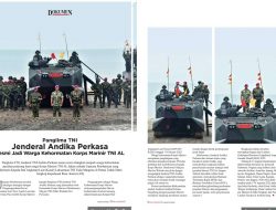 Panglima TNI Jenderal Andika Perkasa Resmi Jadi Warga Kehormatan Korps Marinir TNI AL