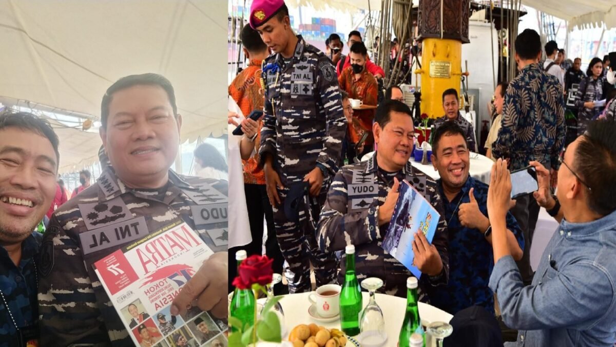 KSAL Bersama Pimpinan Media Nasional di KRI Dewaruci, Joy Sailing