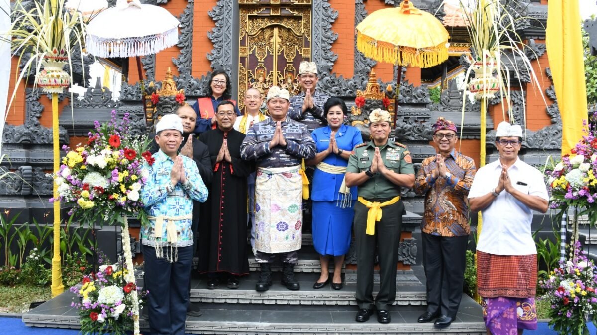Pura Dharma Segara Diresmikan, Kasal Jadikan TNI AL Rumah Pancasila