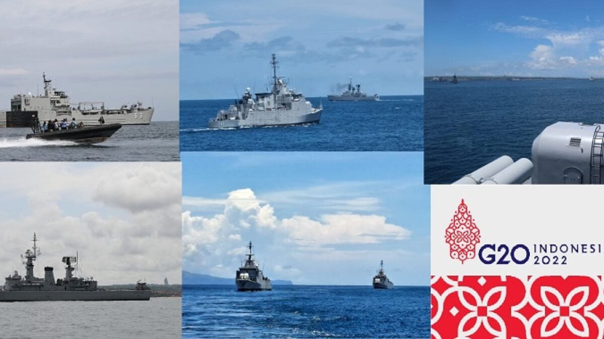 Pulau Bali Dikelilingi Kekuatan TNI AL Amankan KTT G20