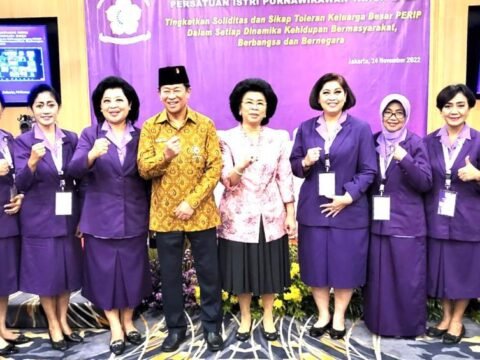 Ny Endah Ade Supandi Ketua Umum PERIP TNI Polri Masa Bakti 2022-2027