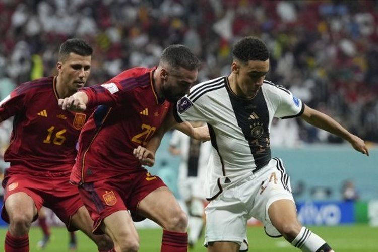 Spanyol vs Jerman Imbang, Belgia Terjungkal